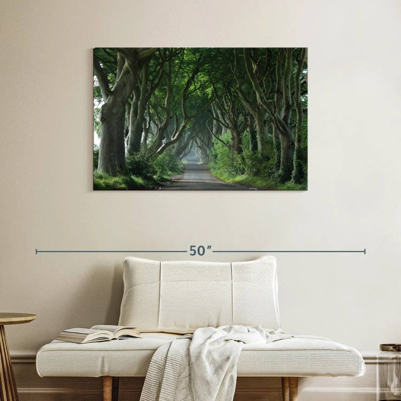 Harnek Dark Hedges, 26" H x 39" W