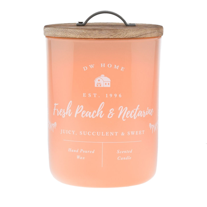 Bougie parfumée Fresh Peach and Nectarine, Pot 15 oz.