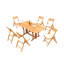 Surfliner Outdoor 7 - Piece Teak Dining Set