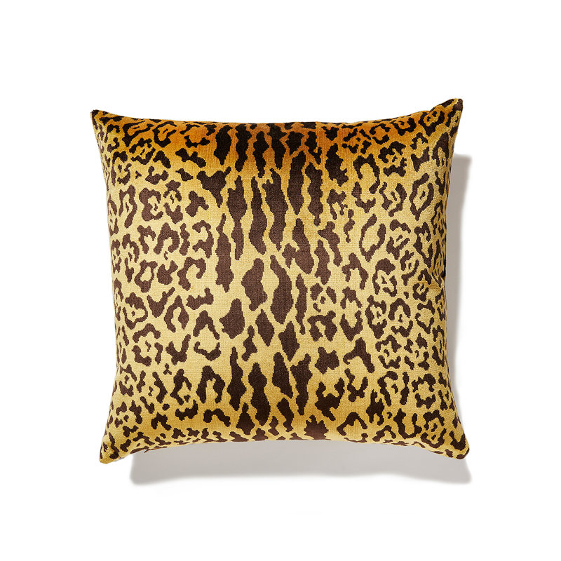 LEOPARD VELVET PILLOW