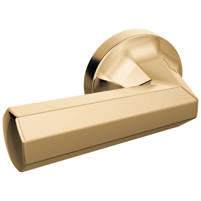 Beauclere Universal Flush Lever, Brilliance Polished Gold