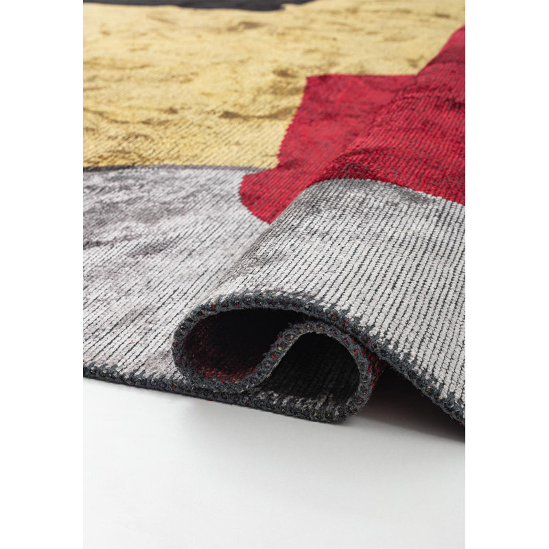 Rapture Abstract Area Rug, Rectangle 9' x 12'