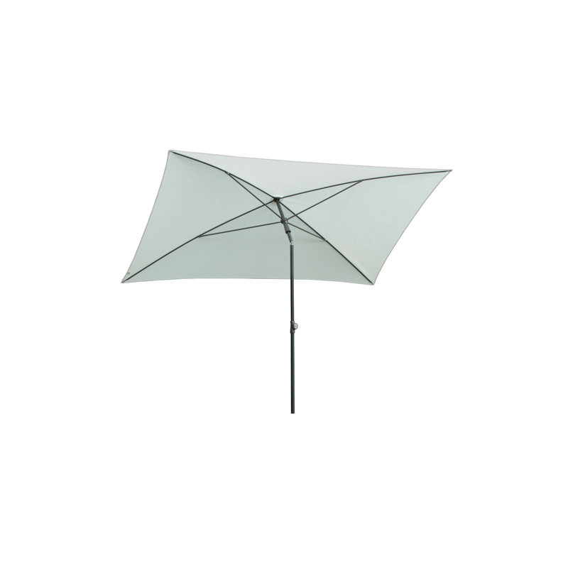 Giada 240cm X 150cm Rectangular Market Parasol, Natural
