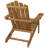 36" Classic Folding Wood Adirondack Chair-83825000