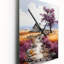 Horloge murale - Mauve-99629042