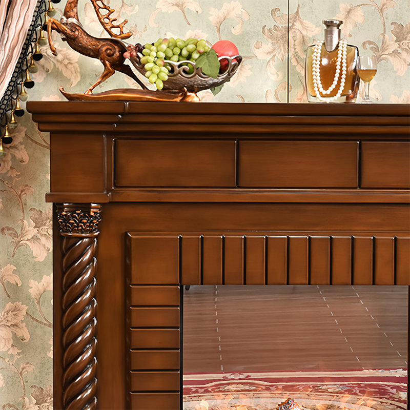 Armoire décorative simple de style européen, Brun