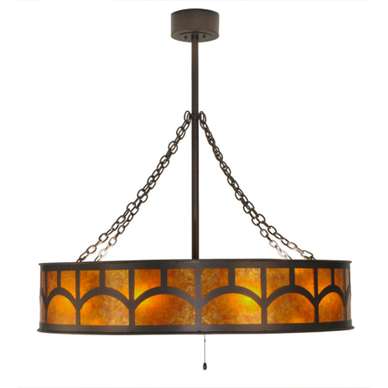 Mission Downrod Ceiling Fan
