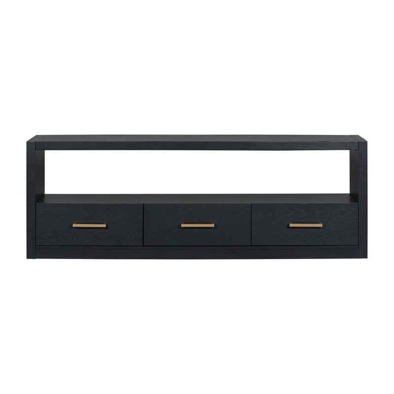Meuble télé Mirod, Noir