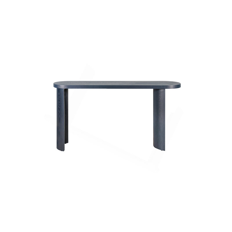 60'' Thick Top Entryway Table, Curved Legs, Support The Installation Of Inward-Facing Or Outward-Facing For Sofas, Entryway