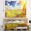 Tapisserie «Meadow with Small Flood Sky»-755890596