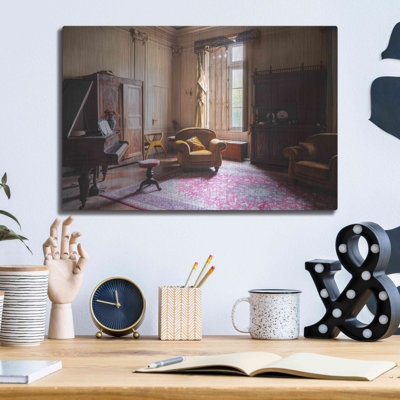 'Piano Castle' by Roman Robroek Metal Wall Art