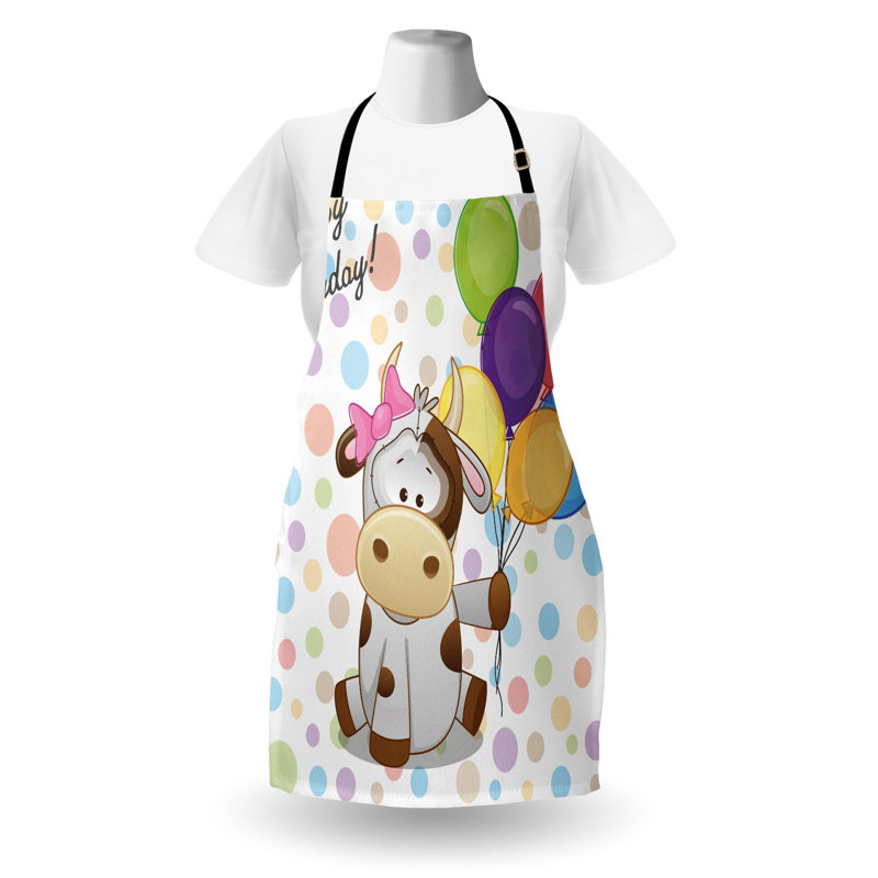 No Pattern Bib Apron