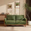 Causeuse en velours avec cadre 2 places Modern Farmhouse-863838218
