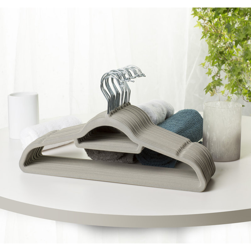 Non-Slip Standard Hanger, Grey