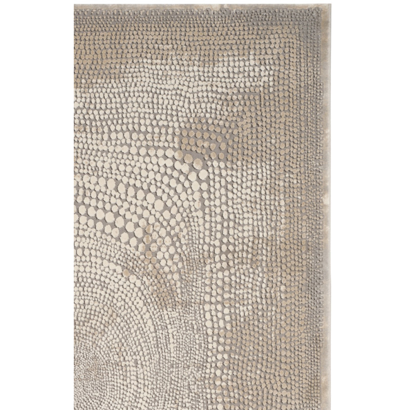 Wendi Performance Abstract Rug, Square 5'