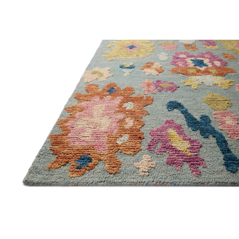 Loloi Tilly Spa / Multi Area Rug, Rectangle 7'9" x 9'9"