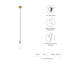 Luminaire suspendu 1 lumière en noir transparent-708461130