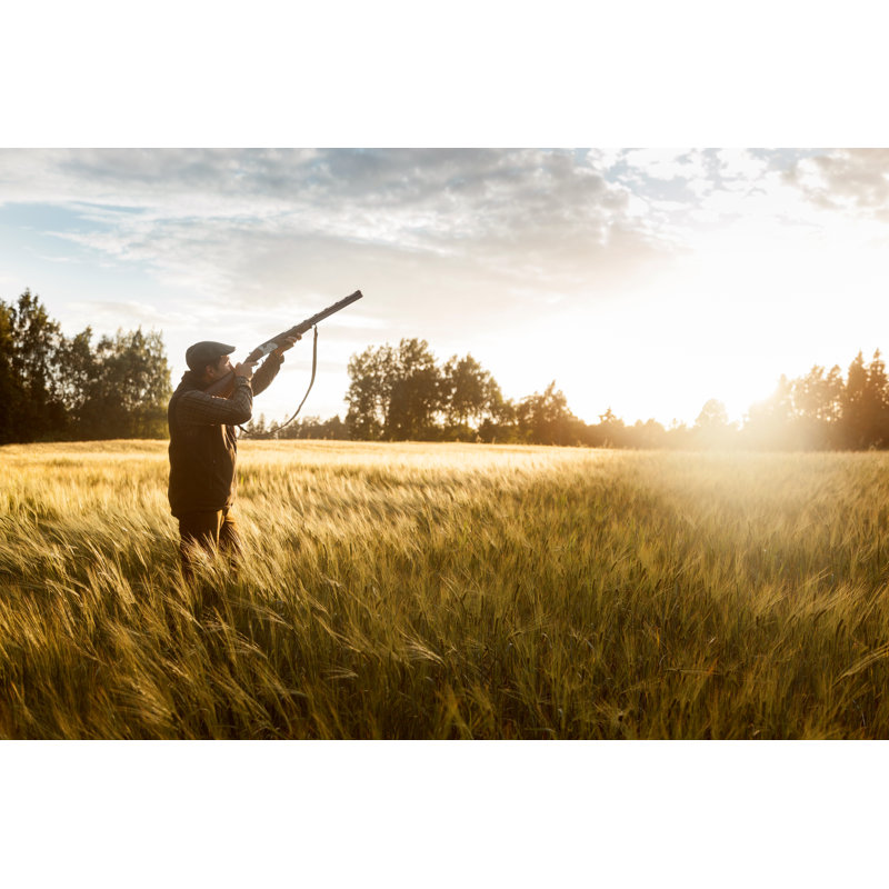 Hunting at Golden Hour by Visualspace, 12" H x 18" W
