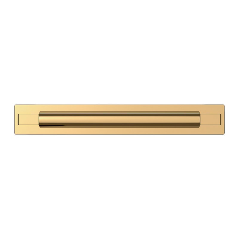 4927 Contemporary Back Plate, Polished Brass