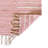 Hand Loomed Cotton Area Rug in Pink/White-359107453