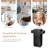 Hanalei Wood 6 Compartment Hair Tool Holder