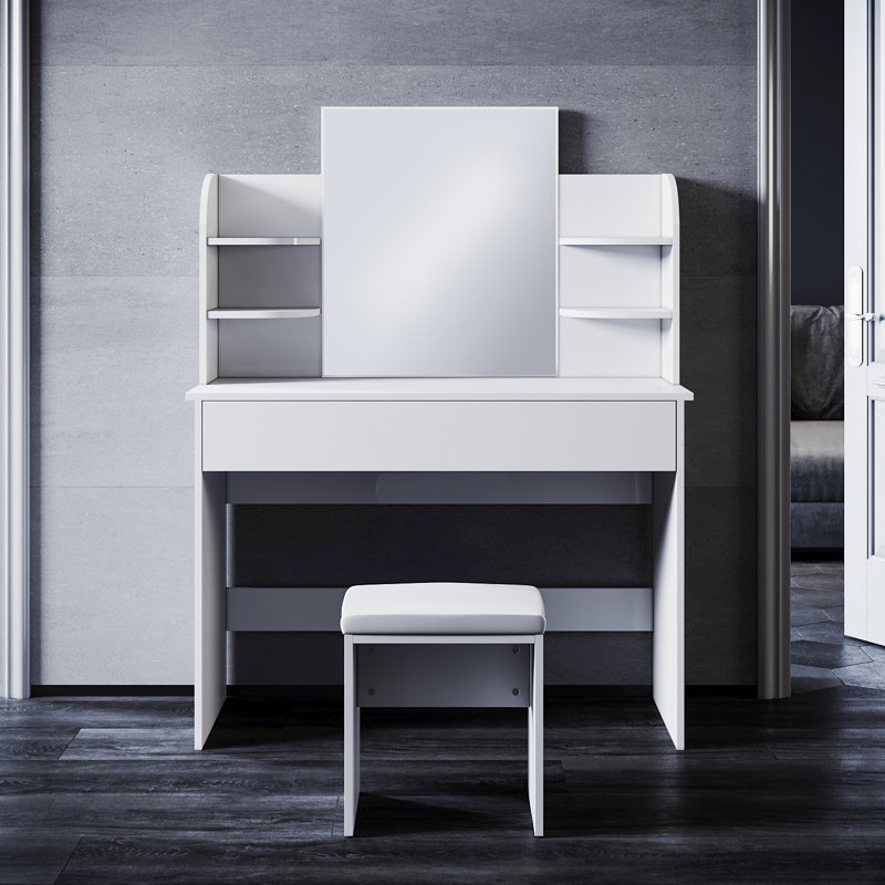 Caldean Dressing Table with Mirror