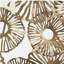 24x2x42" Gold Iron Wall Art