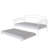 Fox Twin Daybed with Twin Trundle, White