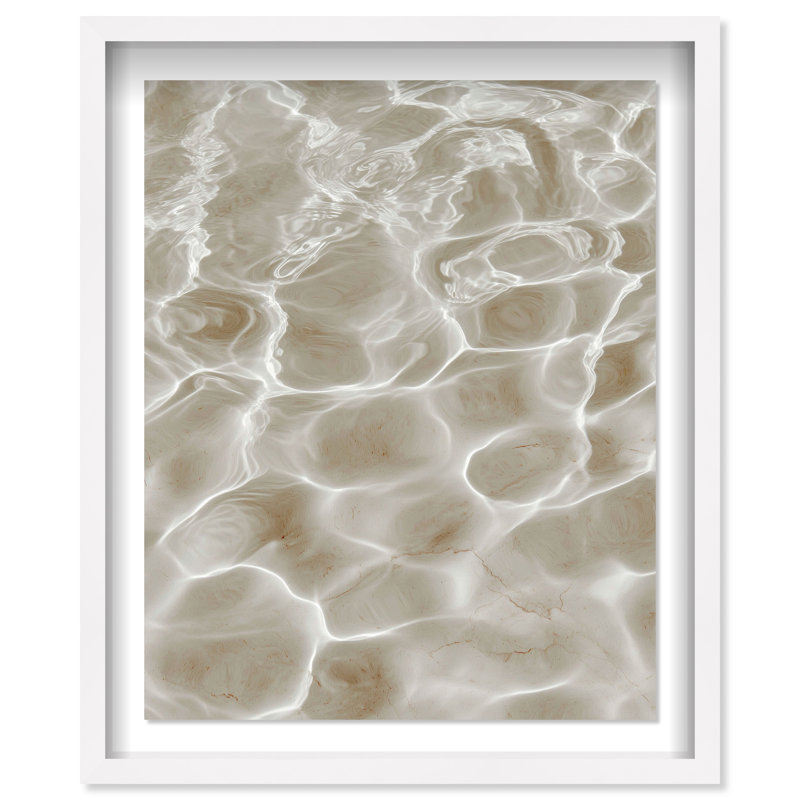 Liquid Silk Shadowbox Abstract Print by Oliver Gal, Black Frame, 16 x 20, 21.5"H x 25.5"W, White Shadowbox