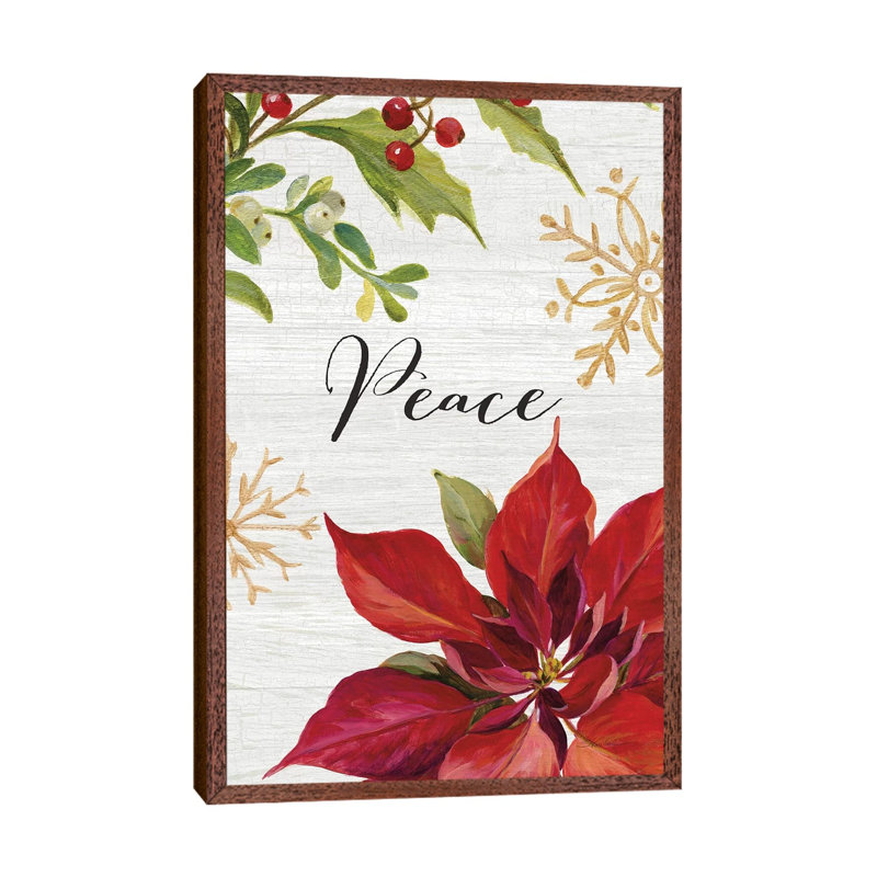 Christmas Moments II by Silvia Vassileva - Floater Frame Gallery-Wrapped Canvas Giclée on Canvas, Brown