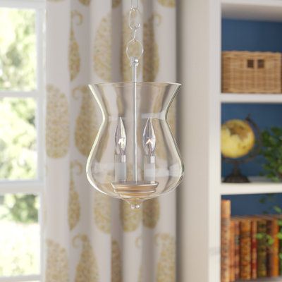 2 - Light Brushed Nickel Pendant