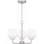 Sirkka 3-Light Matte Black Pendant Light-343957280
