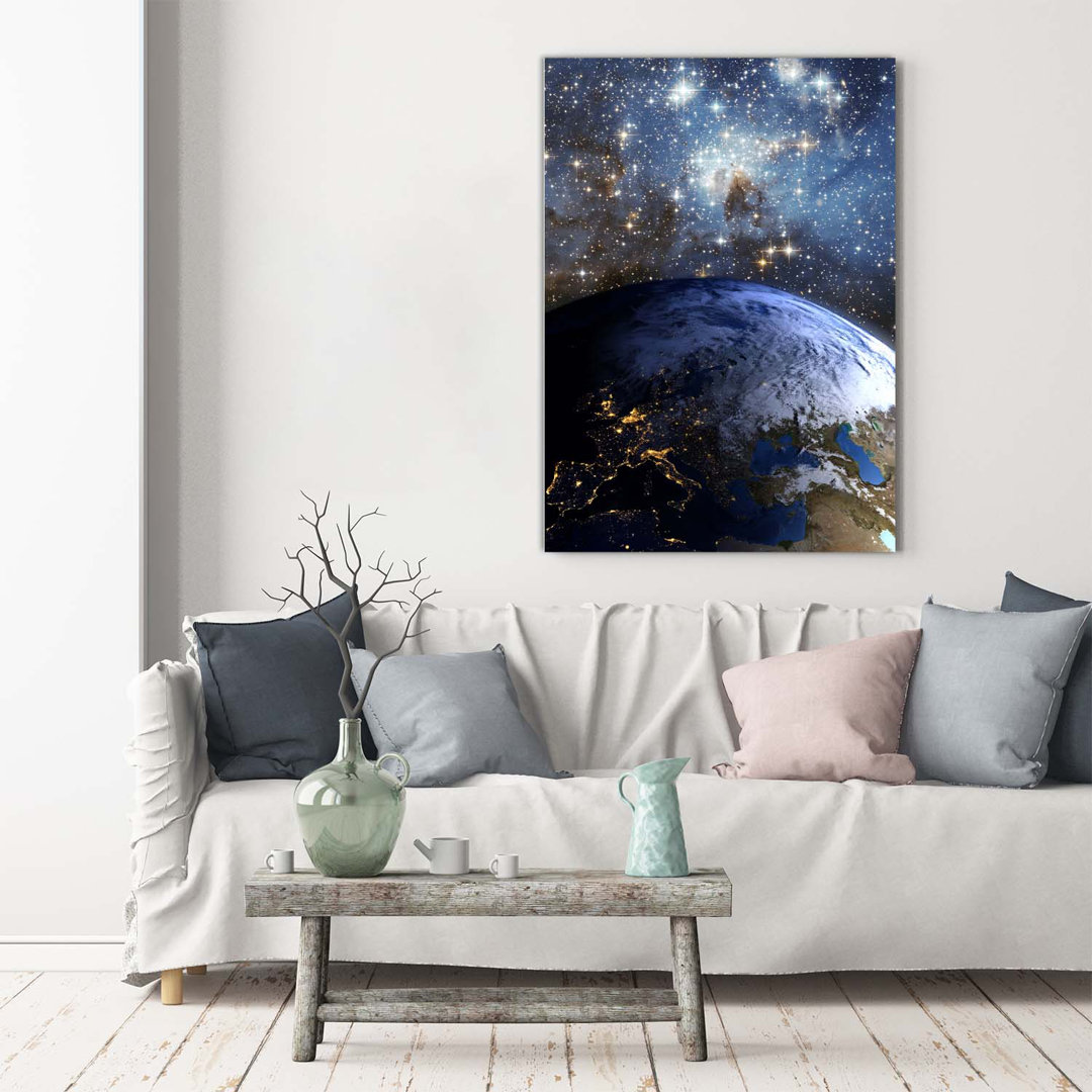 Planet Erde - Kunstdrucke auf Leinwand - Wrapped Canvas