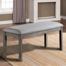 Tailoar Polyester Blend Upholstered Bench