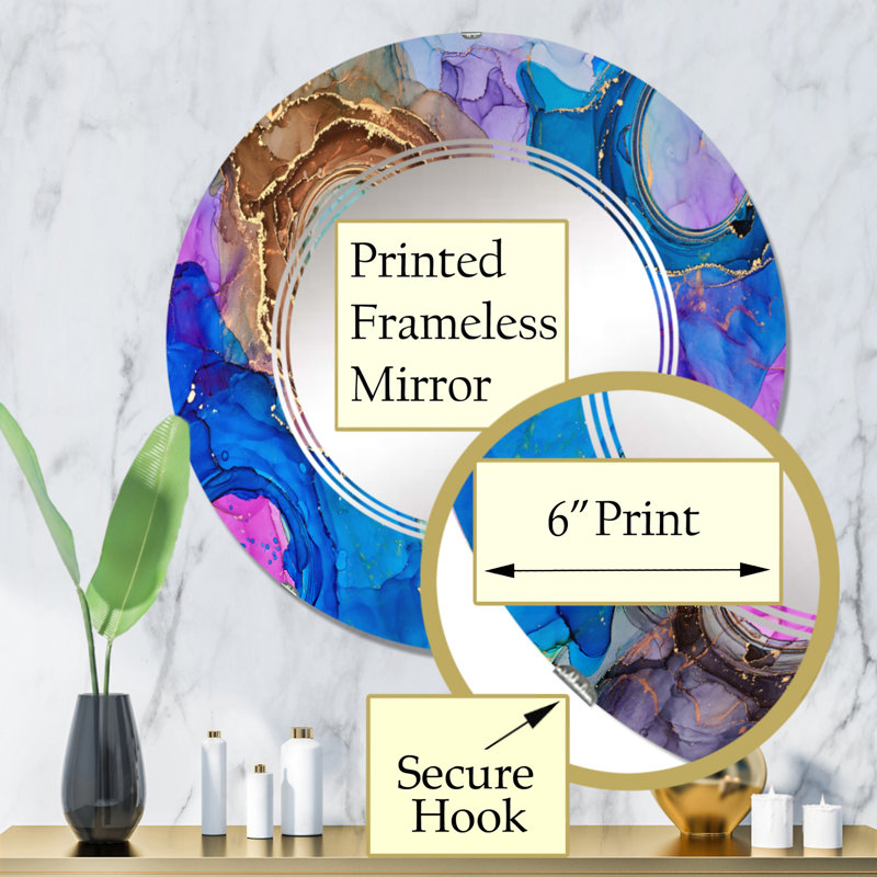Miroir de salle de bain sans cadre, 32 po x 32 po