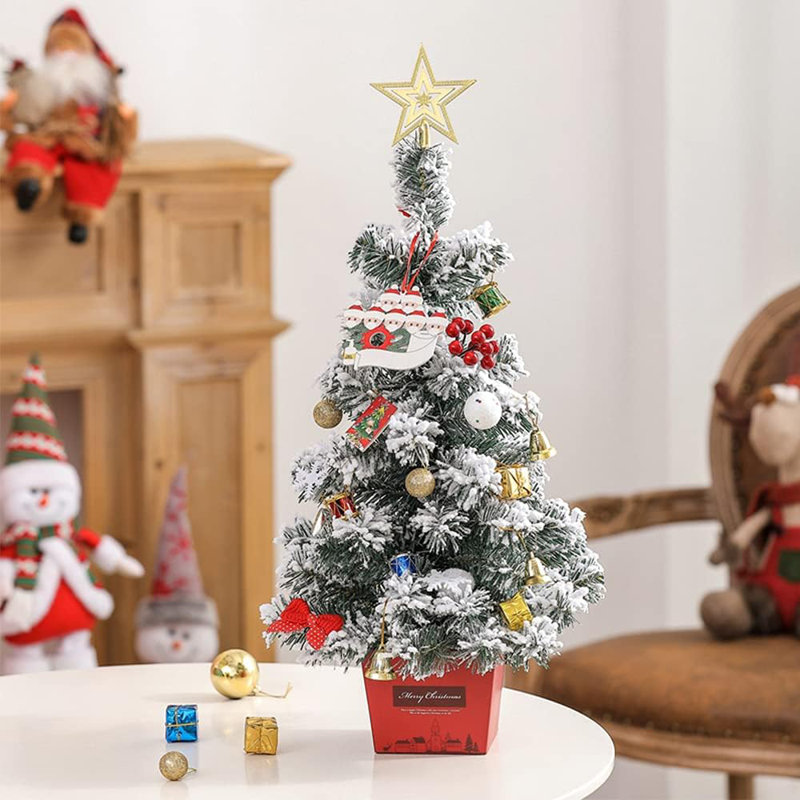 Arbre de Noël artificiel éclairé 22 pi