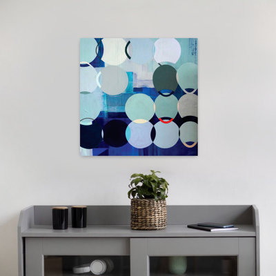 Cercles n ° 3, art moderne abstrait