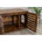 TRIXIE XL Farmhouse Litter Box Enclosure, Indoor Cat Furniture, Hidden Litter Box Cabinet or End Table