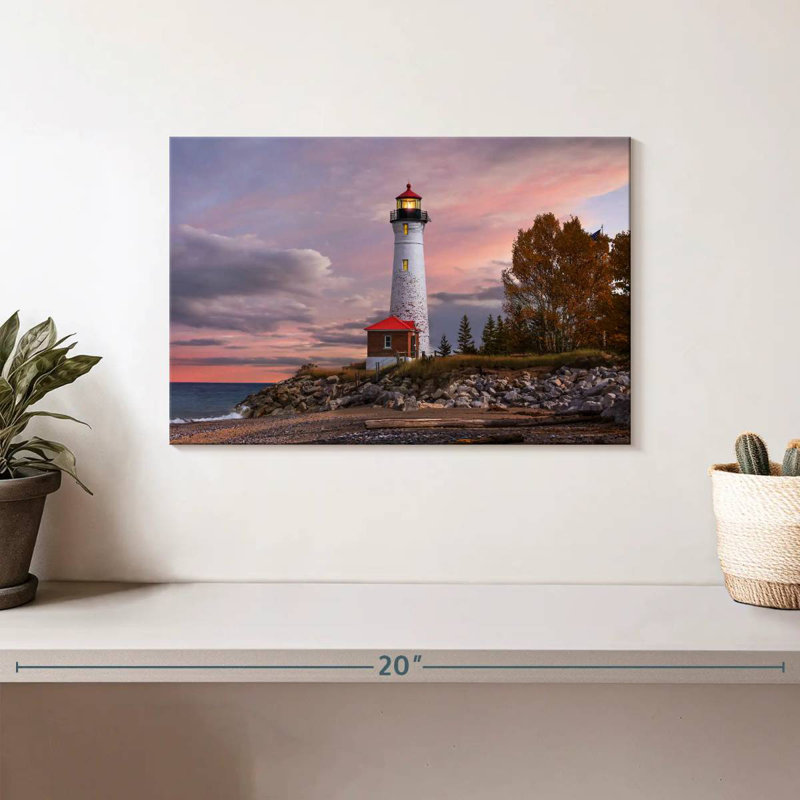 Phare d'Aletra Crisp Point, H 8 po x l 12 po