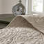 Couette réversible kaki pour lit simple/simple XL - Linge de lit d'été avec rembourrage en coton, motif de couture classique pour une texture riche, comprend des taies d'oreiller assorties. Garnissage confortable et intemporel. Lavable à la machine.