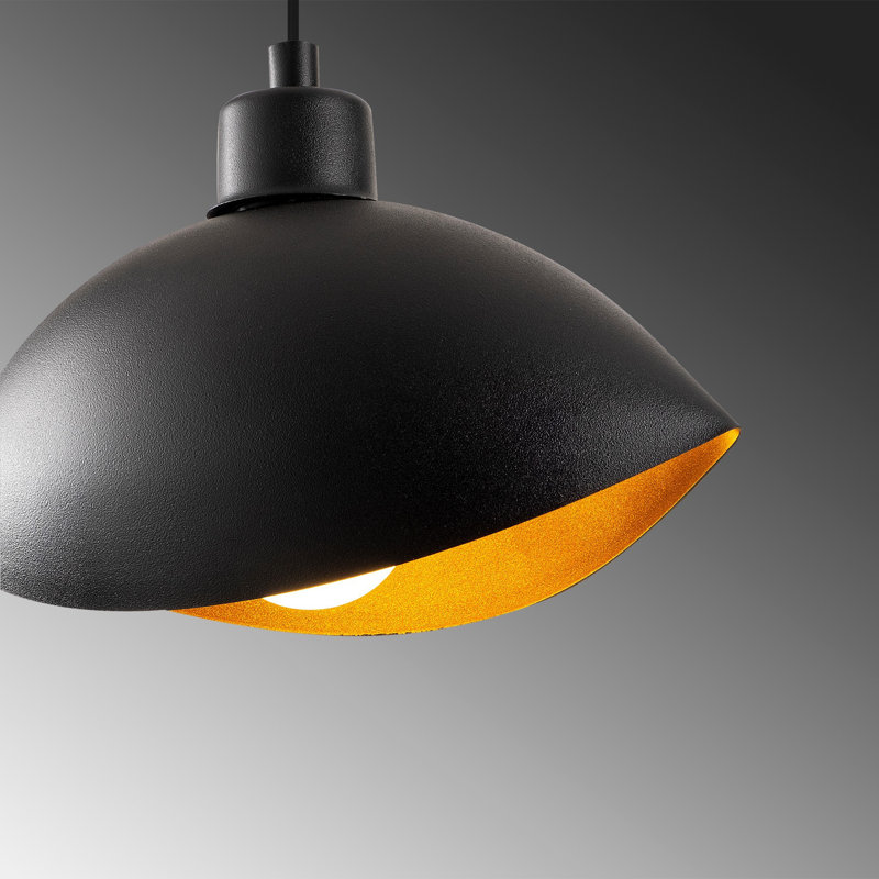 Luminaire suspendu en forme de dôme à 1 lumière Philo