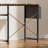 40" Office Computer Desk with LED Light, Office Table with Monitor Stand for Home/Office Use, Corner Desk with Large Storage Bag and Height Adjustable Storage Shelf, Remote Worker,Brown-1372050939-1372050932