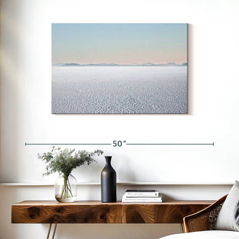 Alvord Salt Flats, 24" H x 36" W