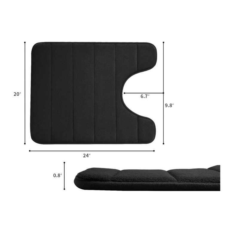 Memory Foam Non-Slip Bath Rug