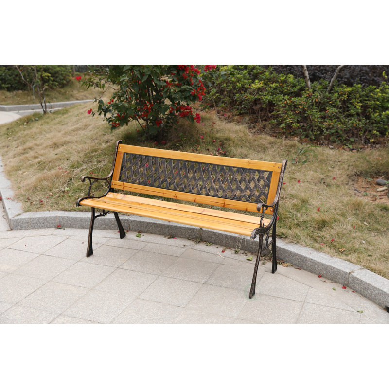 Banc de parc en bois Sundberg