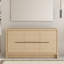 Base de meuble-lavabo double 60 po Eardisley, base sans armoire