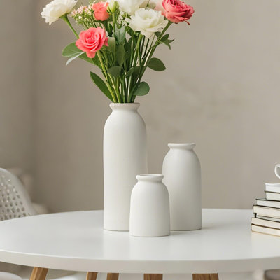 Ensemble de 3 vases en céramique