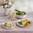 Lilac Check Dinner Plate-107511233