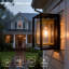 Deshwana 30cm H Outdoor Wall Lantern
