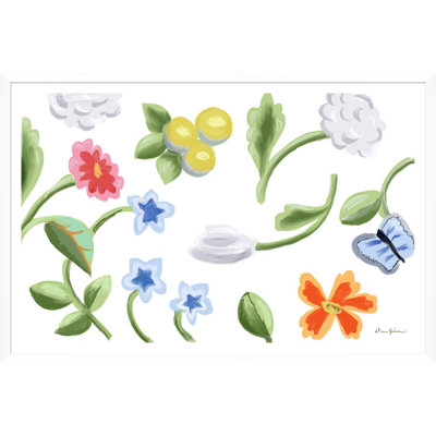 White Flower Giclee Print by Dana Gibson